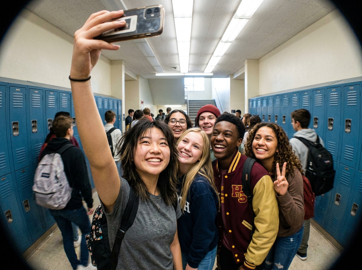 0.5 Hallway Selfie